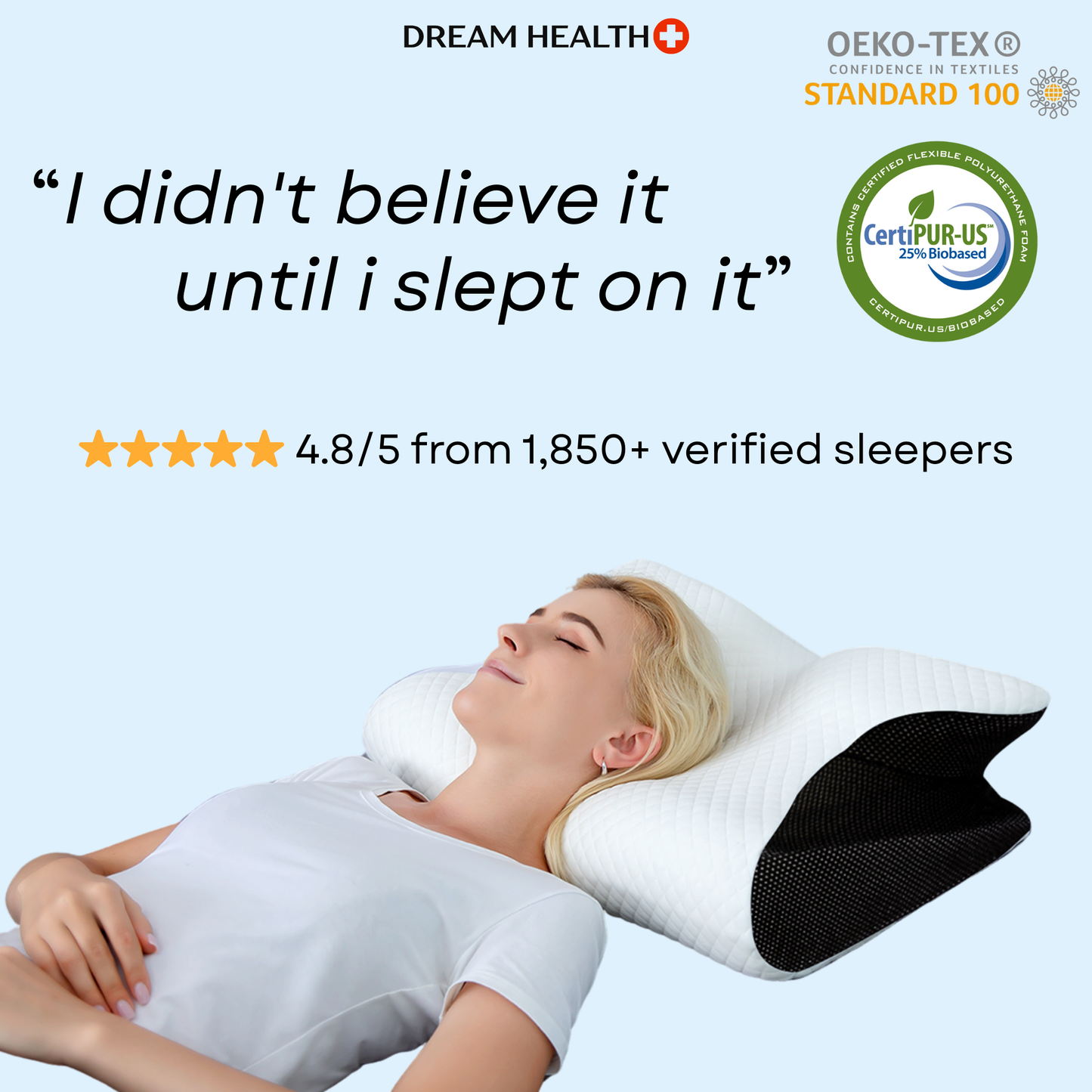 DreamHealth - Orthopaedic Pillow